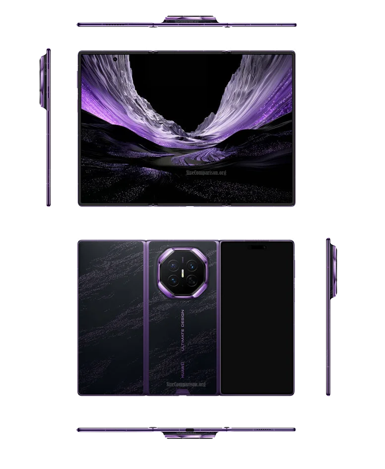 HUAWEI Mate XT 2(開き)の多面製品シート