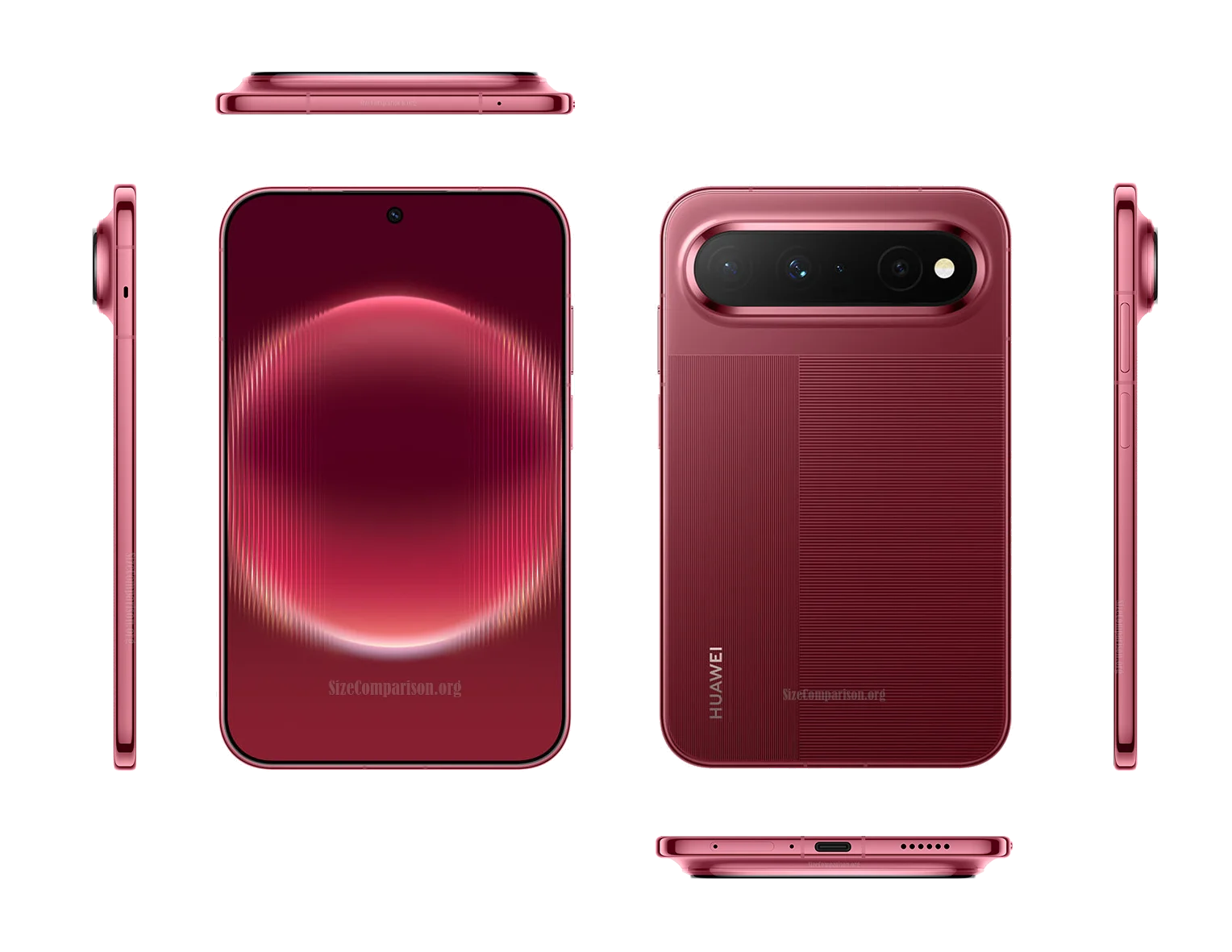 HUAWEI Pura X Viewの多面製品シート
