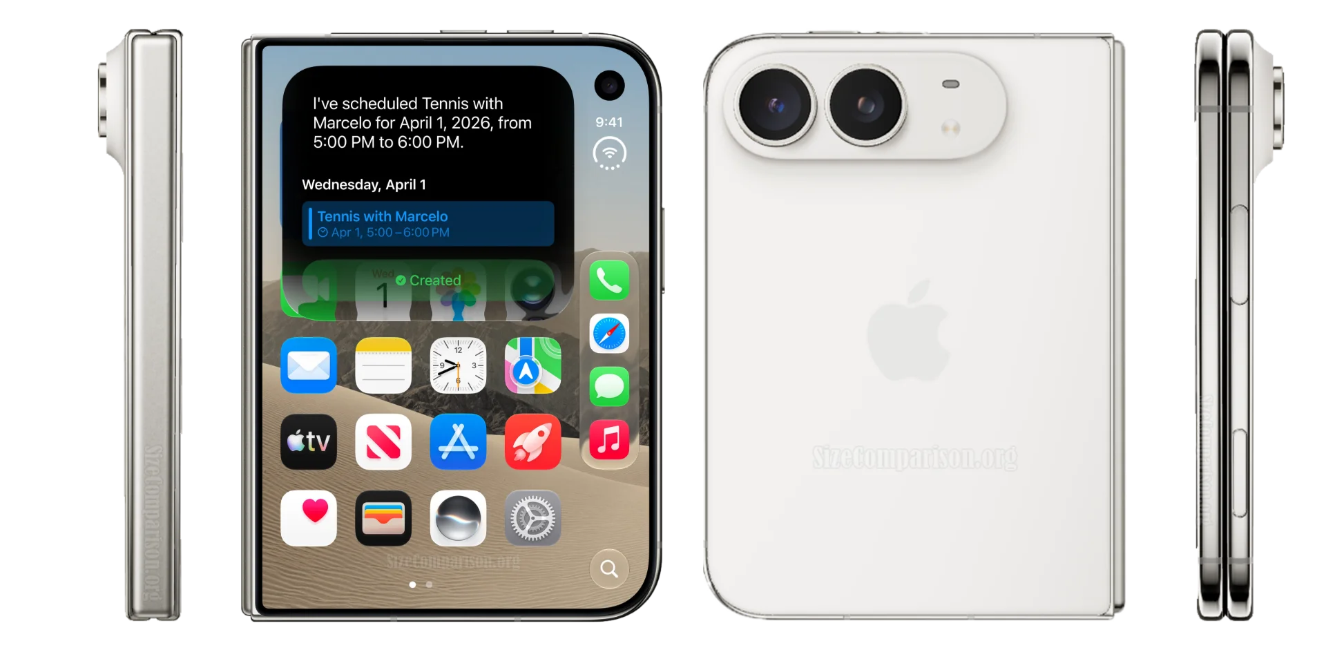 Mehransichten-Produktblatt iPhone Duo zugeklappt